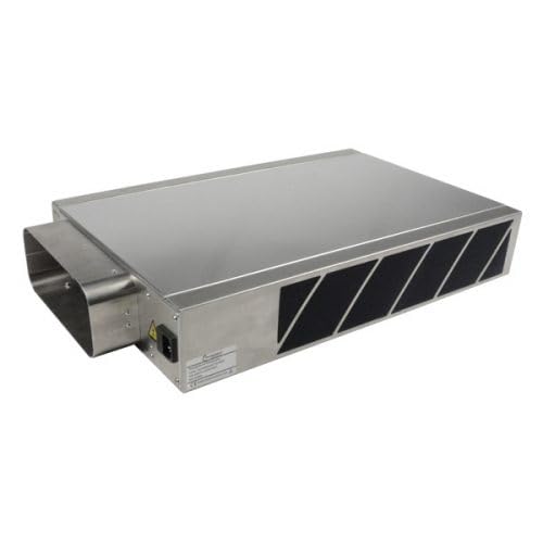 DOMAPLASMA® DP-IQS650/N330 Plasmafilter | 98 mm flache Sockelausführung | Luftreinigungsfilter für Dunstabzugshauben Geruchsfilter Plasma Filter IQS650 von easytec