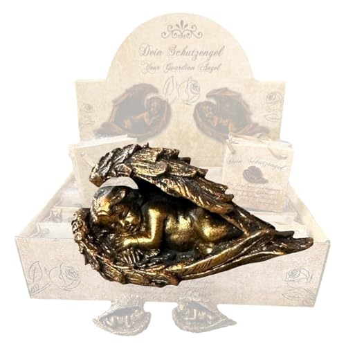 eberin · XS Schutzengel Wings of Serenity – Ihre Begleiter in Allen Lebenslagen – inkl. Tüte · Schutzengel als Geschenk, Glücksbringer, Trostspender oder Mitbringsel (Engelsflügel rechts) von eberin