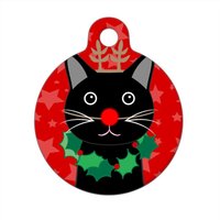Tiermarke - Merry Christmas Rudolph Kitty Cat Tiermarke - Merry Christmas Rudolph Kitty Cat von ebonypawspets