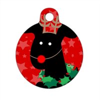 Tiermarke - Merry Christmas Rudolph Tiermarke - Merry Christmas Rudolph von ebonypawspets