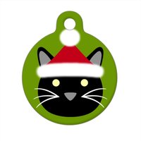 Tiermarke - Santa Kitty von ebonypawspets