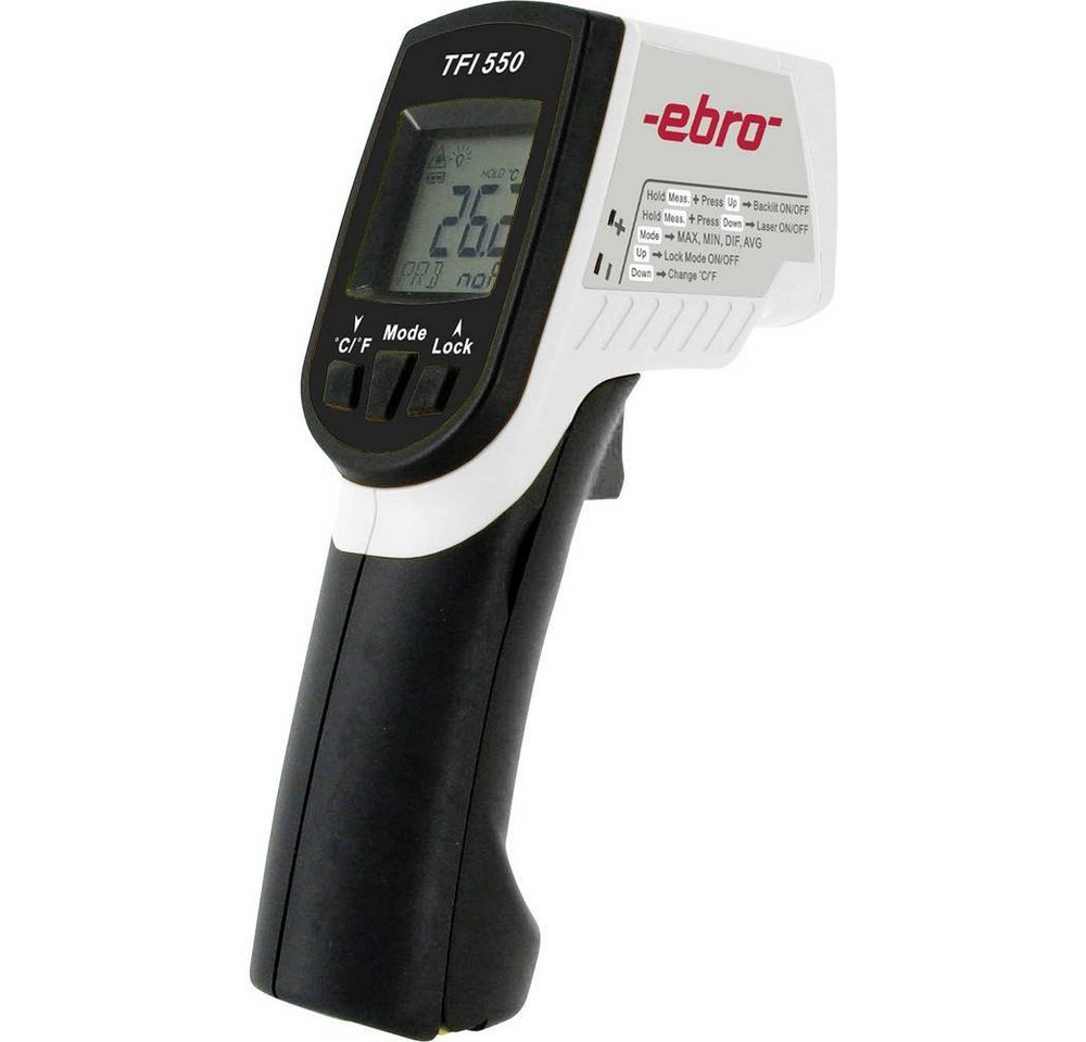 ebro Infrarot-Thermometer TFI-550 Duales ät, Kontaktmessung von ebro