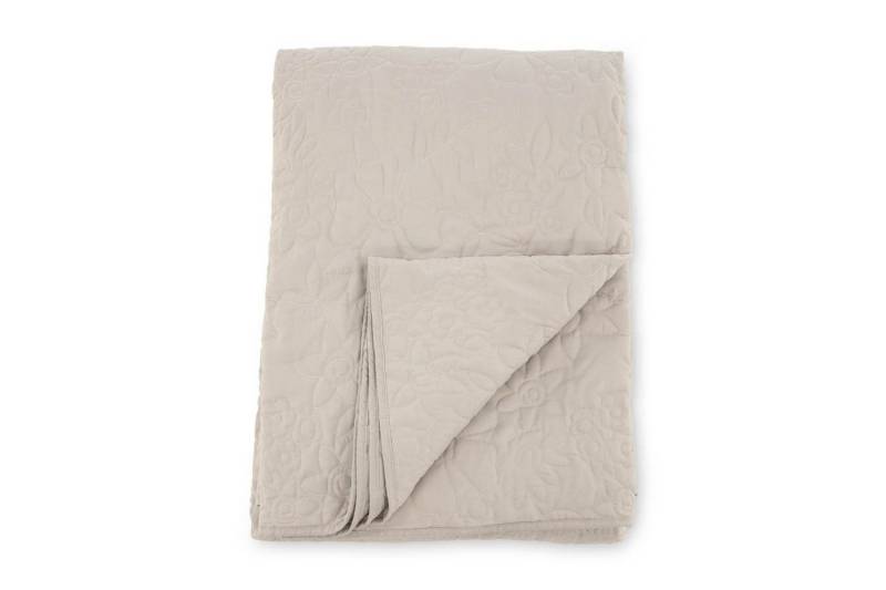 ebuy24 Bettbezug Niki Tagesdecke 260x260cm beige., (1 St) von ebuy24