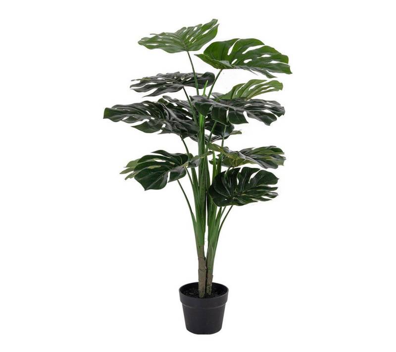Kunstpflanze Monstera Künstliche Pflanze H90 cm grün., ebuy24, Höhe 90 cm von ebuy24