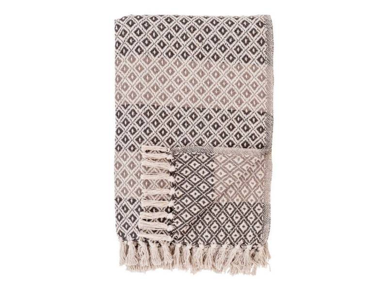 Plaid Alanya Plaid 130x180cm braun, beige, weiß., ebuy24 von ebuy24