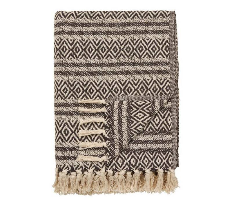 Plaid Line Plaid 130×180cm braun., ebuy24 Plaid Line Plaid 130×180cm braun., ebuy24 von ebuy24