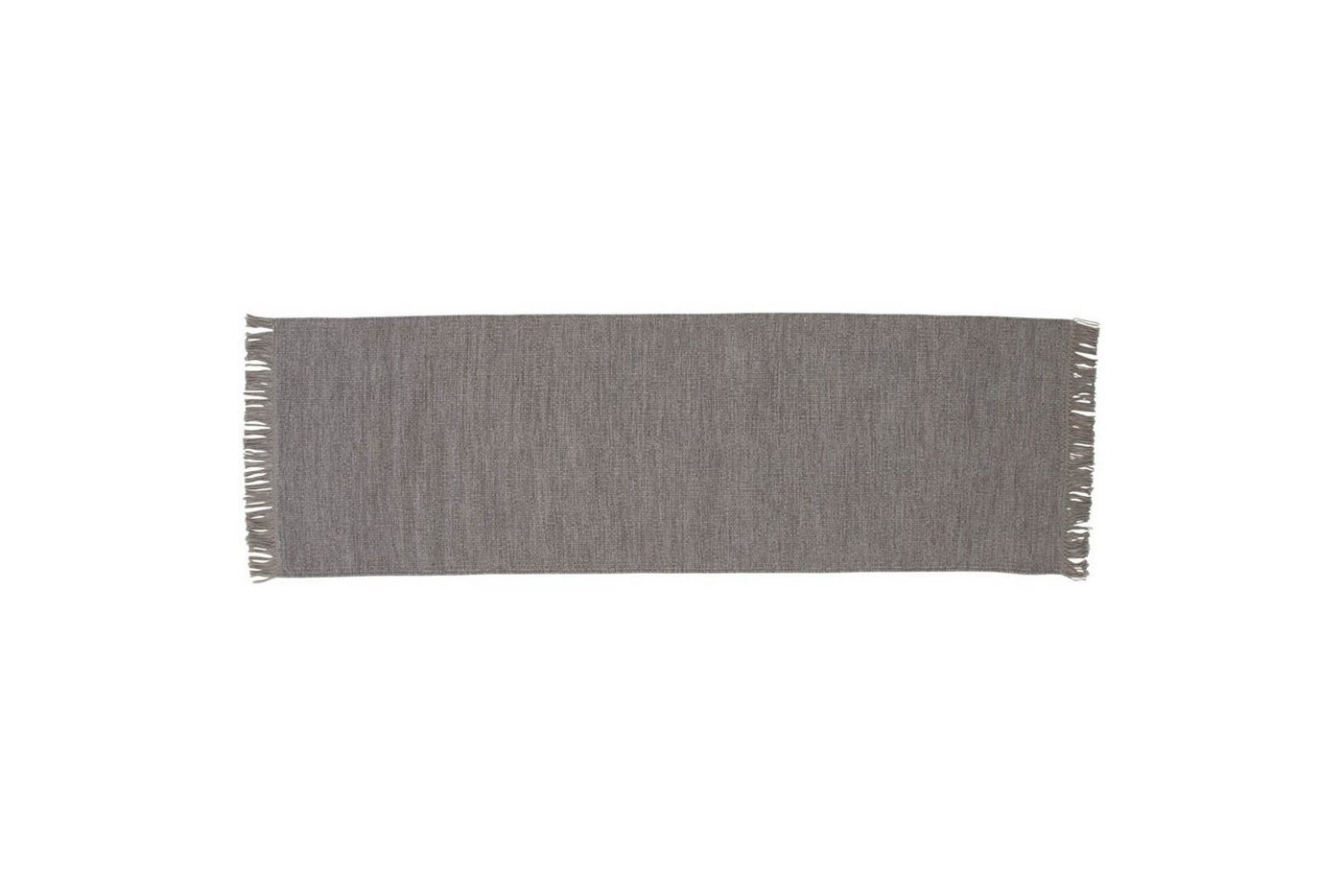 Teppich Cyrus Teppich 250x80 cm Wolle grau., ebuy24, Höhe: 1 mm von ebuy24