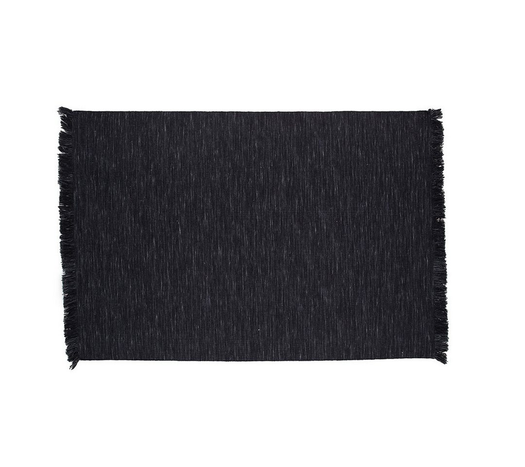 ebuy24 Teppich Elton Teppich 350x252cm schwarz., Höhe: 1 mm von ebuy24