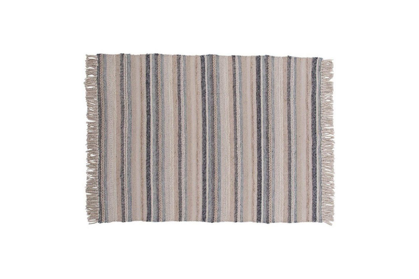 Teppich Gudha Teppich 300x200 cm Wolle beige, blau., ebuy24, Höhe: 1 mm von ebuy24