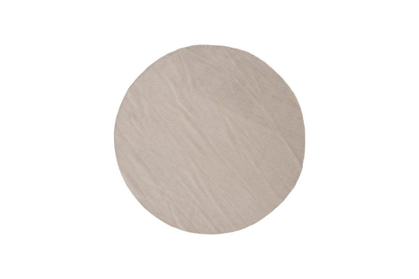 Teppich Jaipur Teppich Ø200 cm Wolle beige., ebuy24, Höhe: 1 mm von ebuy24