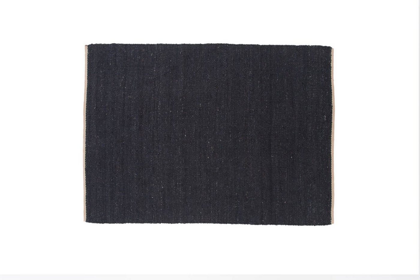 Teppich Kali Teppich 240x170 cm Jute schwarz., ebuy24, Höhe: 1 mm von ebuy24