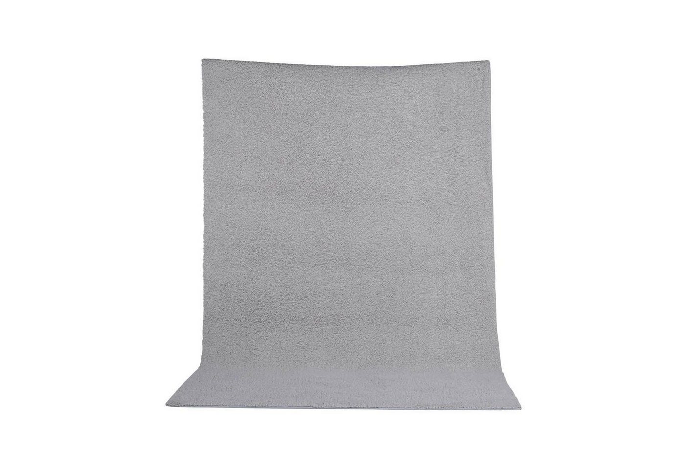 Teppich Teddy Teppich 230x160 cm Polyester grau., ebuy24, Höhe: 2 mm von ebuy24