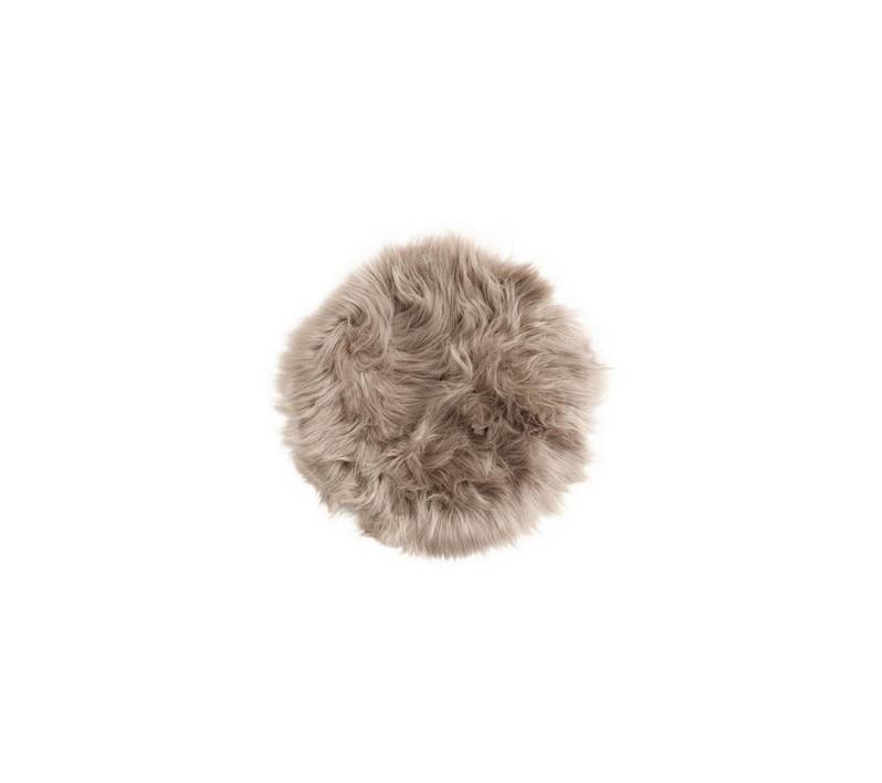 Wohndecke Katy Kunstfell Ø34cm Braun., ebuy24 von ebuy24