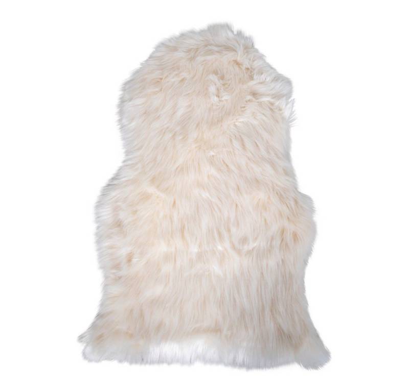 Wohndecke Laila Lammfell imitiert 50x85 cm natur., ebuy24 von ebuy24