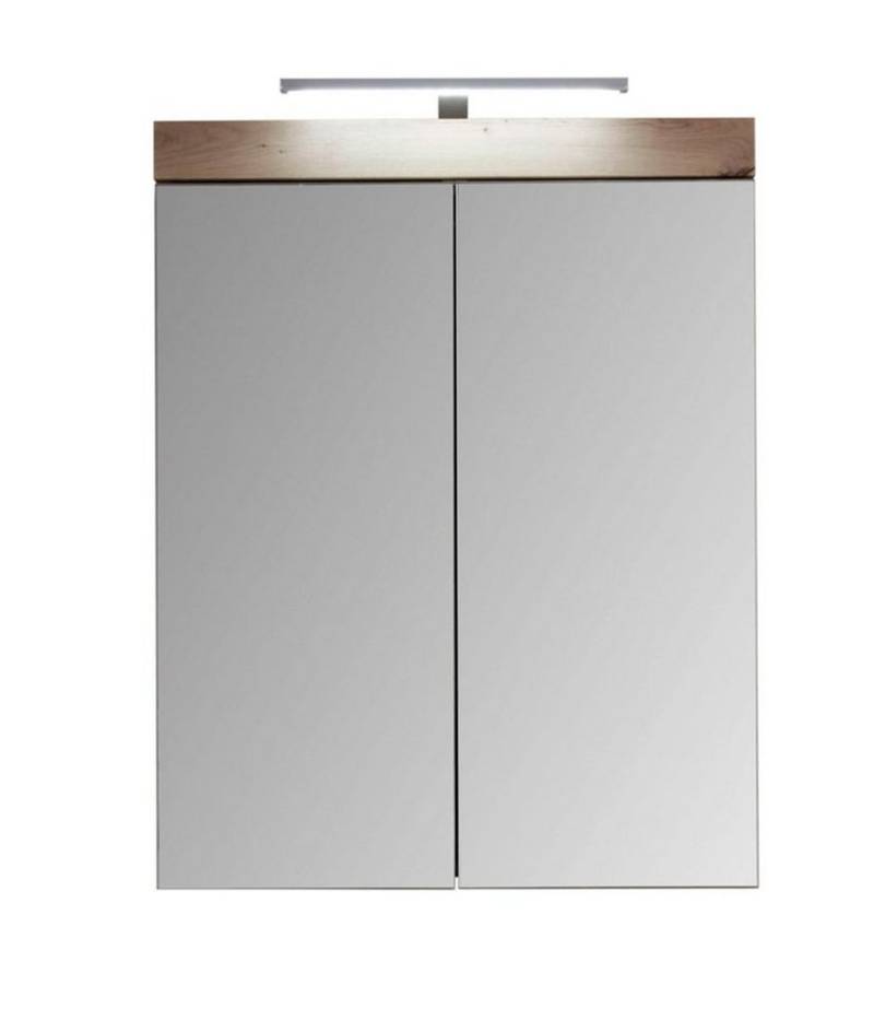 ebuy24 Badezimmerspiegelschrank AmandaMando Bad Spiegelschrank 2 Türen einschl. Li von ebuy24