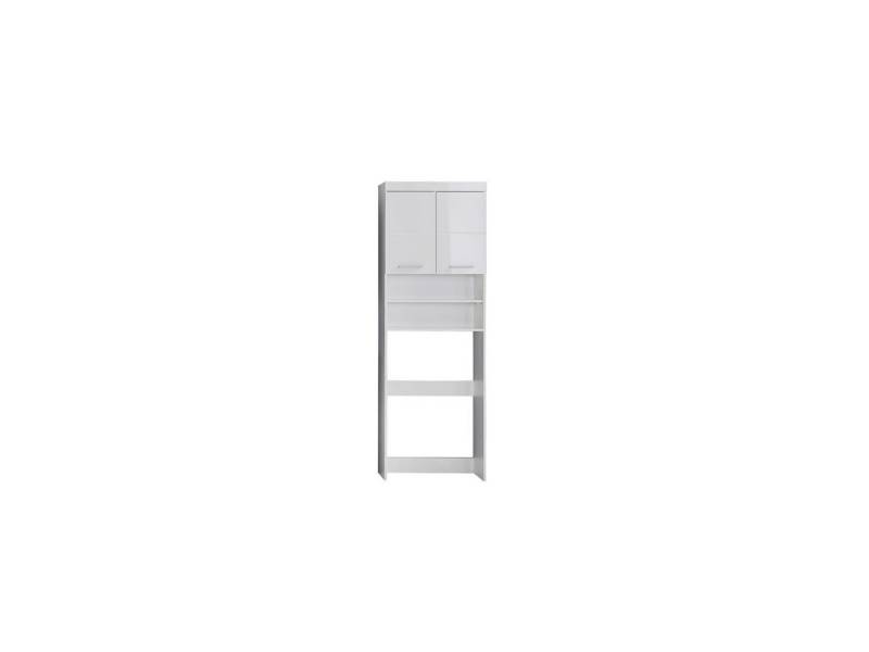 ebuy24 Badezimmerspiegelschrank AmandaMandoBea Badschrank für Waschmaschine 2 Türe von ebuy24