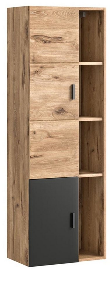 ebuy24 Badezimmerspiegelschrank Grado Badschrank 2 Türen, 4 Ablagen Eiche dekor,ma ebuy24 Badezimmerspiegelschrank Grado Badschrank 2 Türen, 4 Ablagen Eiche dekor,ma von ebuy24