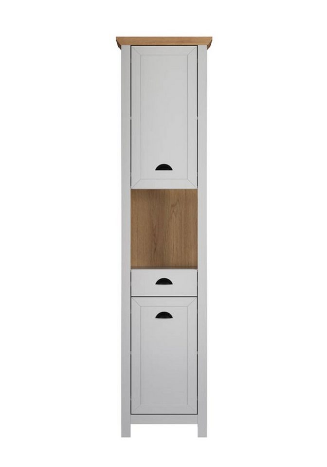 ebuy24 Badezimmerspiegelschrank Landside Badschrank 2 Türen, 1 Schublade, 1 Fach, (1-St) von ebuy24