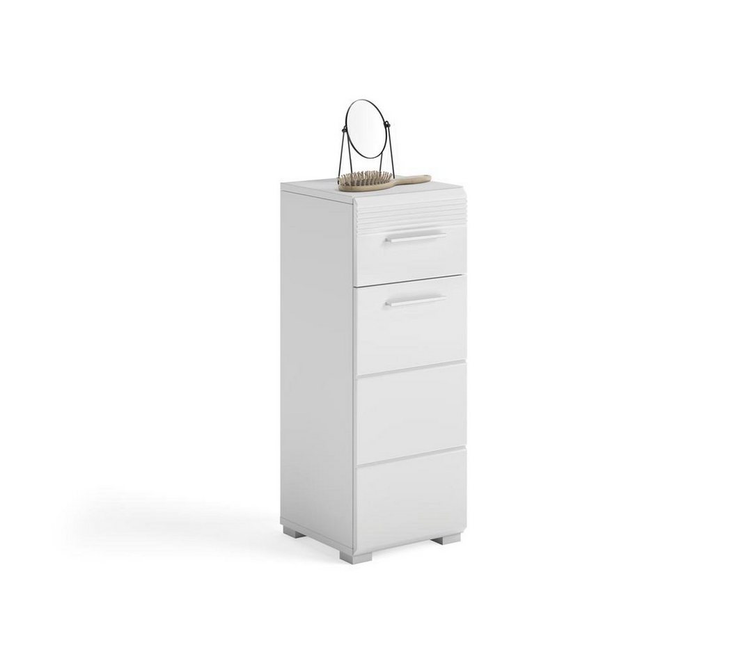 ebuy24 Badezimmerspiegelschrank Linus Badschrank 1 Tür, 1 Schublade Hochglanz weiß ebuy24 Badezimmerspiegelschrank Linus Badschrank 1 Tür, 1 Schublade Hochglanz weiß von ebuy24