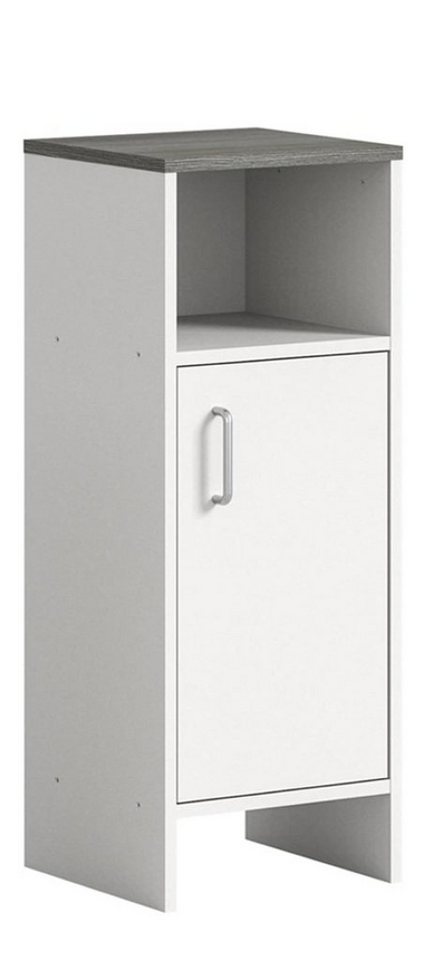 ebuy24 Badezimmerspiegelschrank Los Angeles Badschrank 1 Tür, 1 Ablage weiß,rauchf ebuy24 Badezimmerspiegelschrank Los Angeles Badschrank 1 Tür, 1 Ablage weiß,rauchf von ebuy24