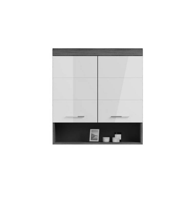 ebuy24 Badezimmerspiegelschrank Scout Badschrank wandhängend 2 Türen, 1 Ablage Hoc von ebuy24