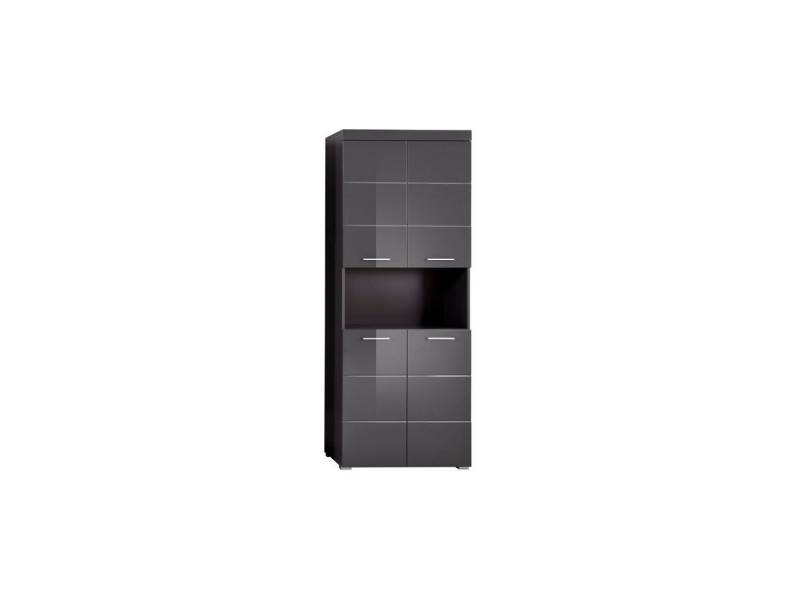 ebuy24 Badmöbel-Set AmandaMandoBea Bad Hochschrank 1 offenes Fach, 4 T von ebuy24