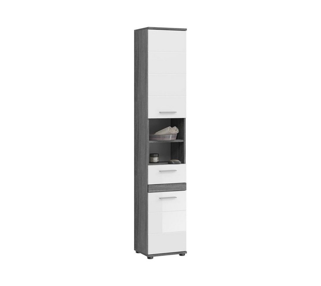 ebuy24 Badmöbel-Set Blake Hochschrank Bad 2 Türen, 1 Schublade, 2 Abla ebuy24 Badmöbel-Set Blake Hochschrank Bad 2 Türen, 1 Schublade, 2 Abla von ebuy24