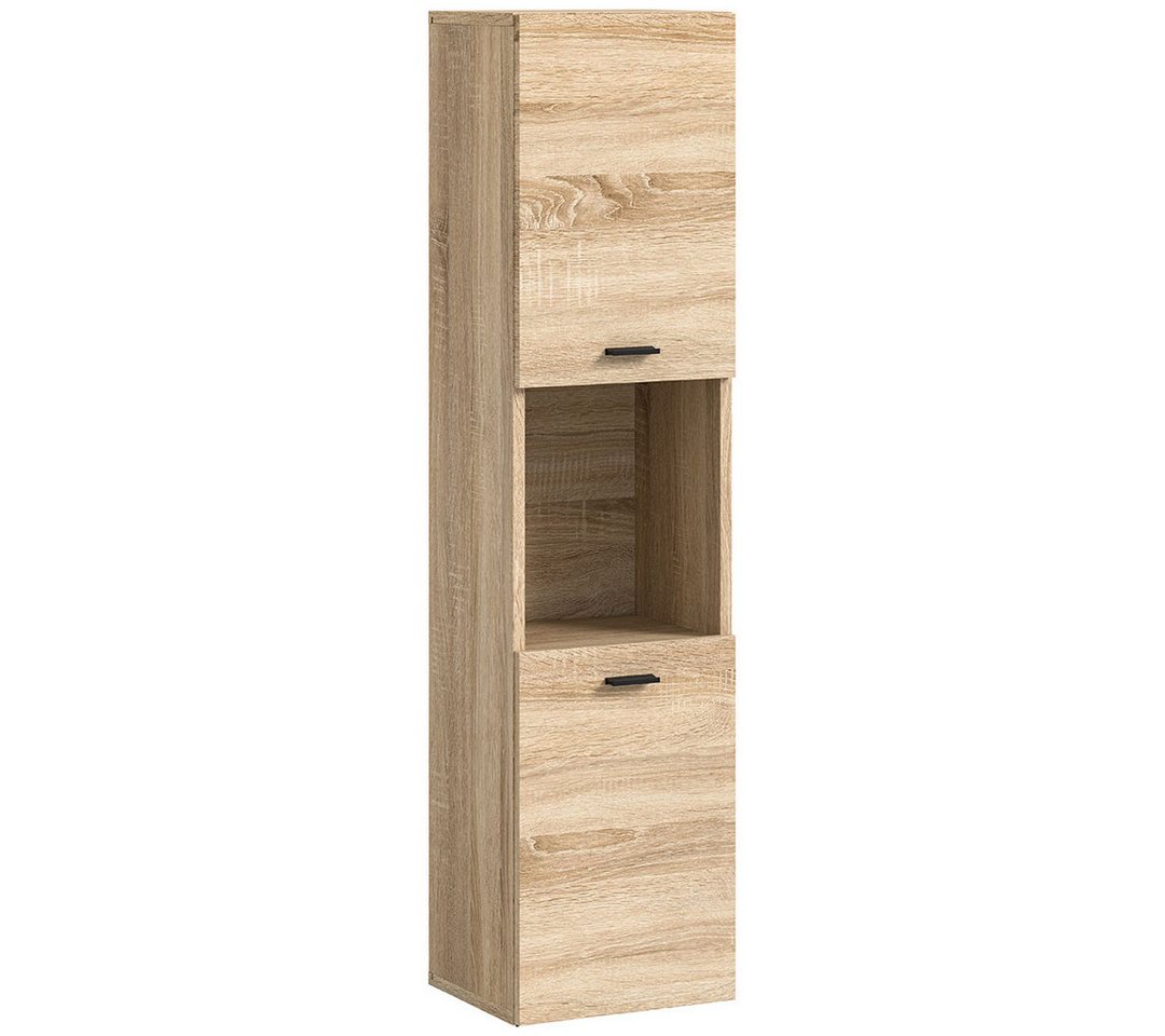 ebuy24 Badmöbel-Set Boston Hochschrank Bad 2 Türen 1 Fach Eiche Dekor. ebuy24 Badmöbel-Set Boston Hochschrank Bad 2 Türen 1 Fach Eiche Dekor. von ebuy24