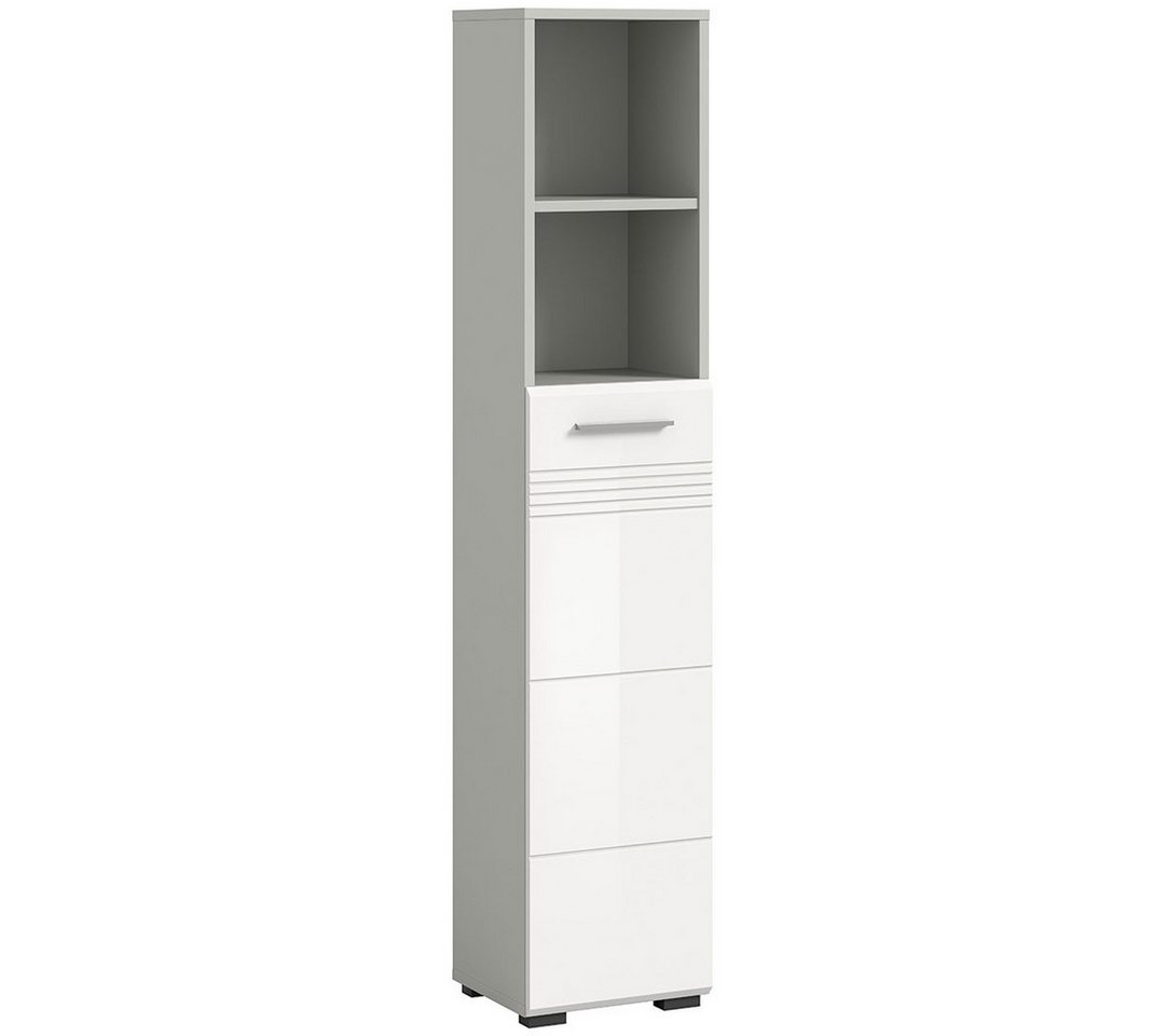 ebuy24 Badmöbel-Set Copa Hochschrank Bad 1 Tür 2 Fächer weiß Hochglanz ebuy24 Badmöbel-Set Copa Hochschrank Bad 1 Tür 2 Fächer weiß Hochglanz von ebuy24