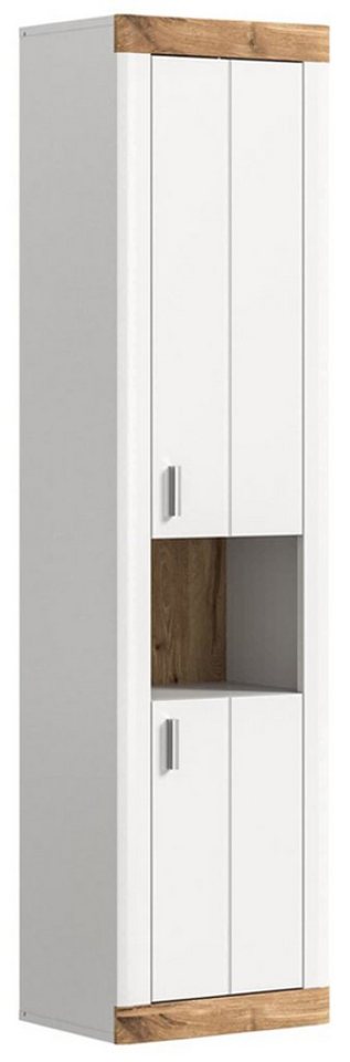 ebuy24 Badmöbel-Set Laredo Hochschrank Bad wandhängend 2 Türen, 1 Abla ebuy24 Badmöbel-Set Laredo Hochschrank Bad wandhängend 2 Türen, 1 Abla von ebuy24