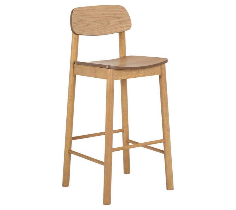 ebuy24 Barhocker 2er Set Barlow Barhocker Holz Natur. von ebuy24