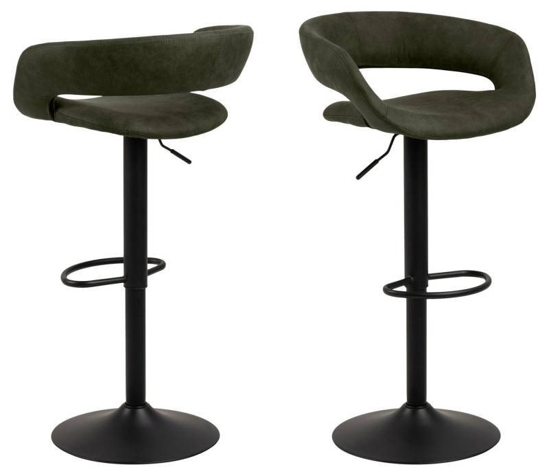 ebuy24 Barhocker 2er Set Gramma Barhocker grün. (2 St) von ebuy24