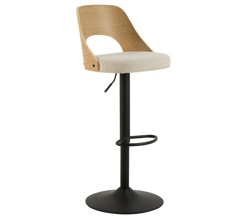 ebuy24 Barhocker 2er Set Lucy Barhocker Stoff beige. von ebuy24