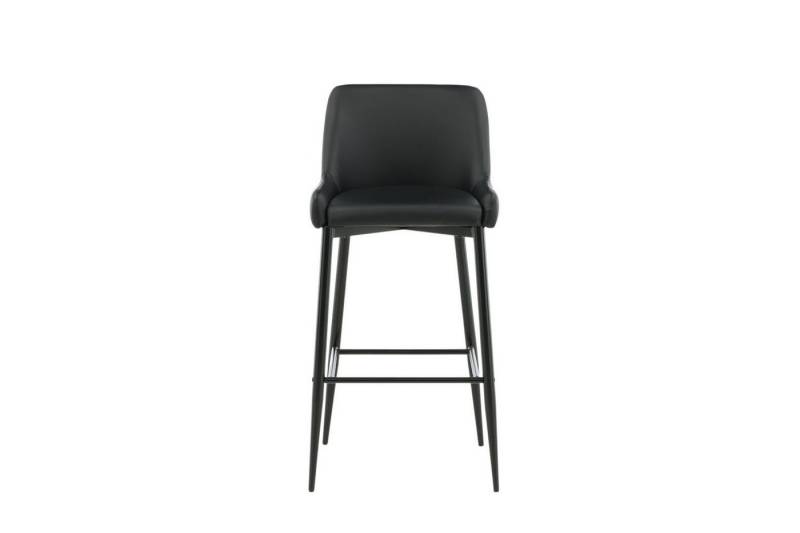 ebuy24 Barhocker 2er Set Plaza Barhocker PU Kunstleder schwarz. (2 St) von ebuy24