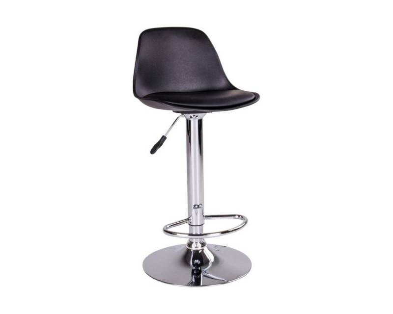 ebuy24 Barhocker 2er Set Talbot Barhocker in schwarz und chrom. (2 St) von ebuy24