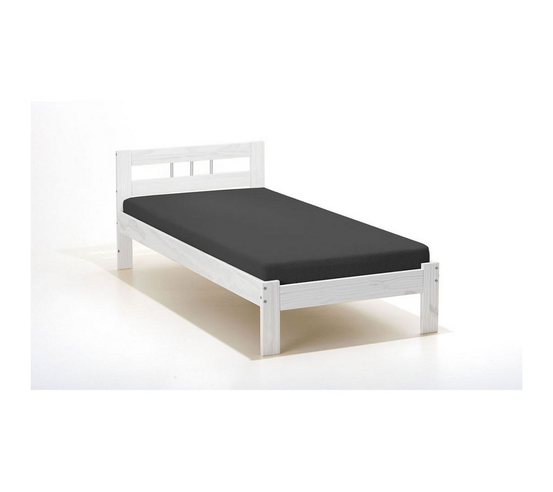 ebuy24 Bett Fank Bett 90x200 cm,weiss. (1-tlg) von ebuy24