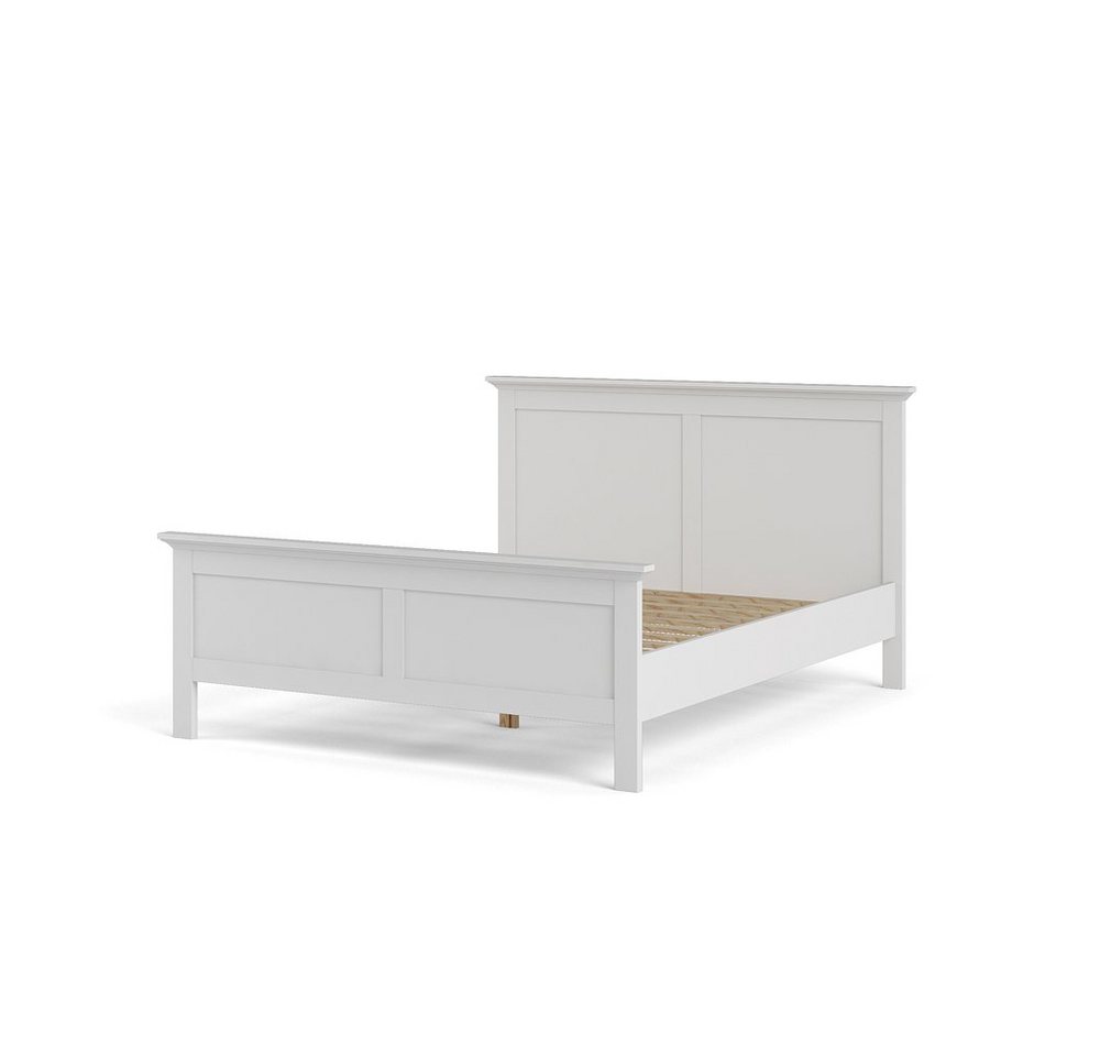 ebuy24 Bett Venedig Bett Doppelbett 160x200 cm, weiss. (1-tlg) von ebuy24