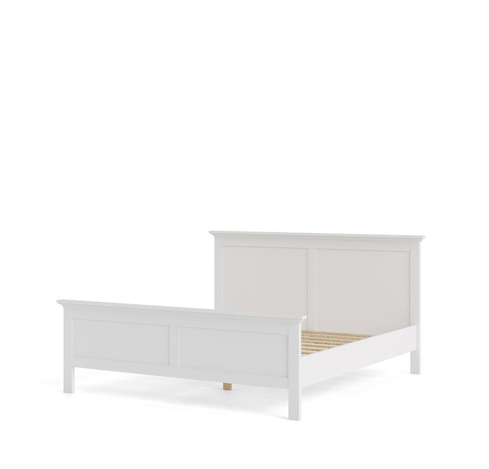 ebuy24 Bett Venedig Bett Doppelbett 180x200 cm, weiss. (1-tlg) von ebuy24