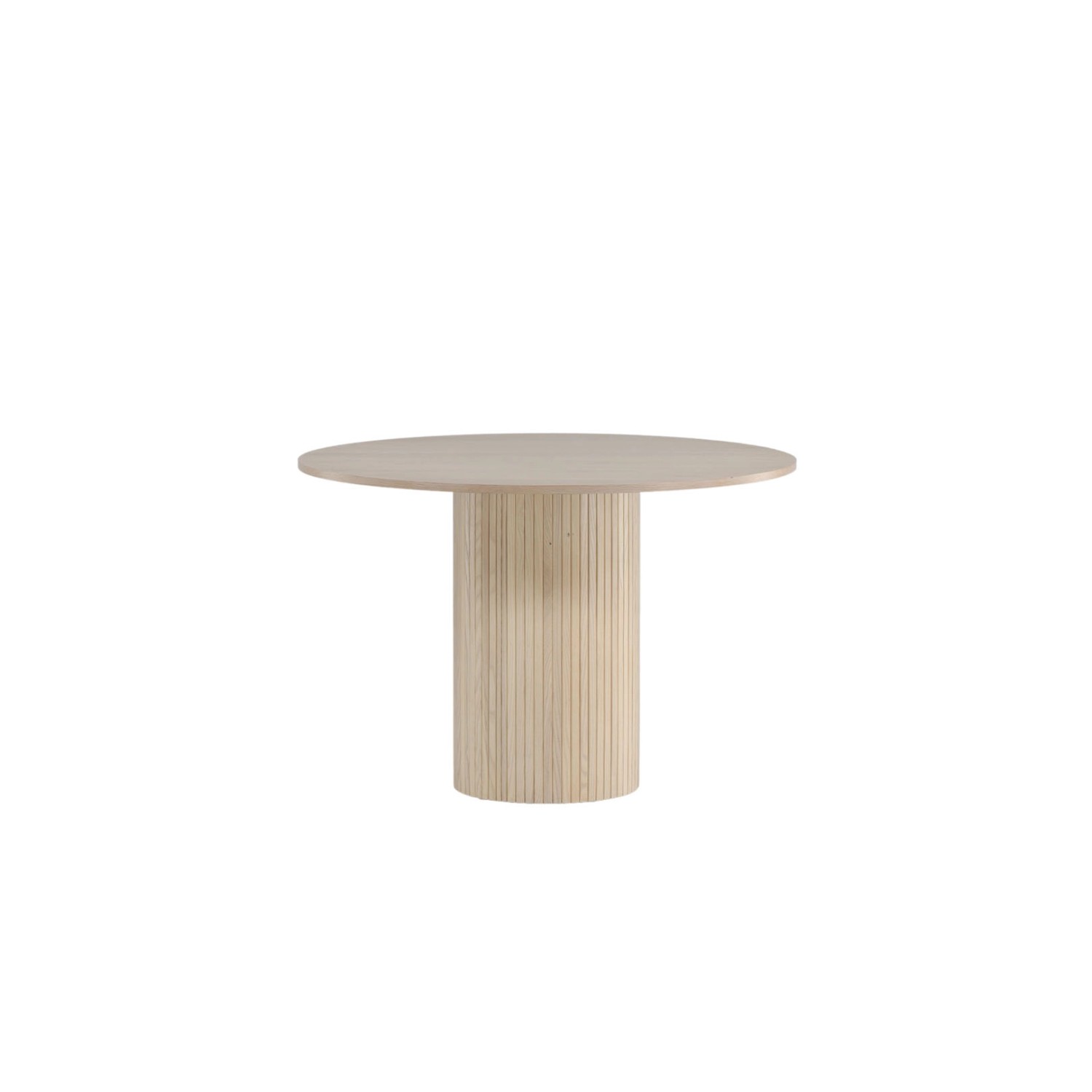 ebuy24 Bianca Esstisch Ø110cm Eichenfurnier von ebuy24