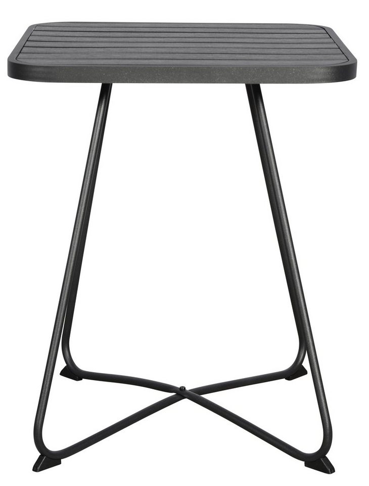 ebuy24 Bistrotisch Annie Bistro und Balkonmöbel Cafetisch, Ø58 cm sch (1-St) von ebuy24