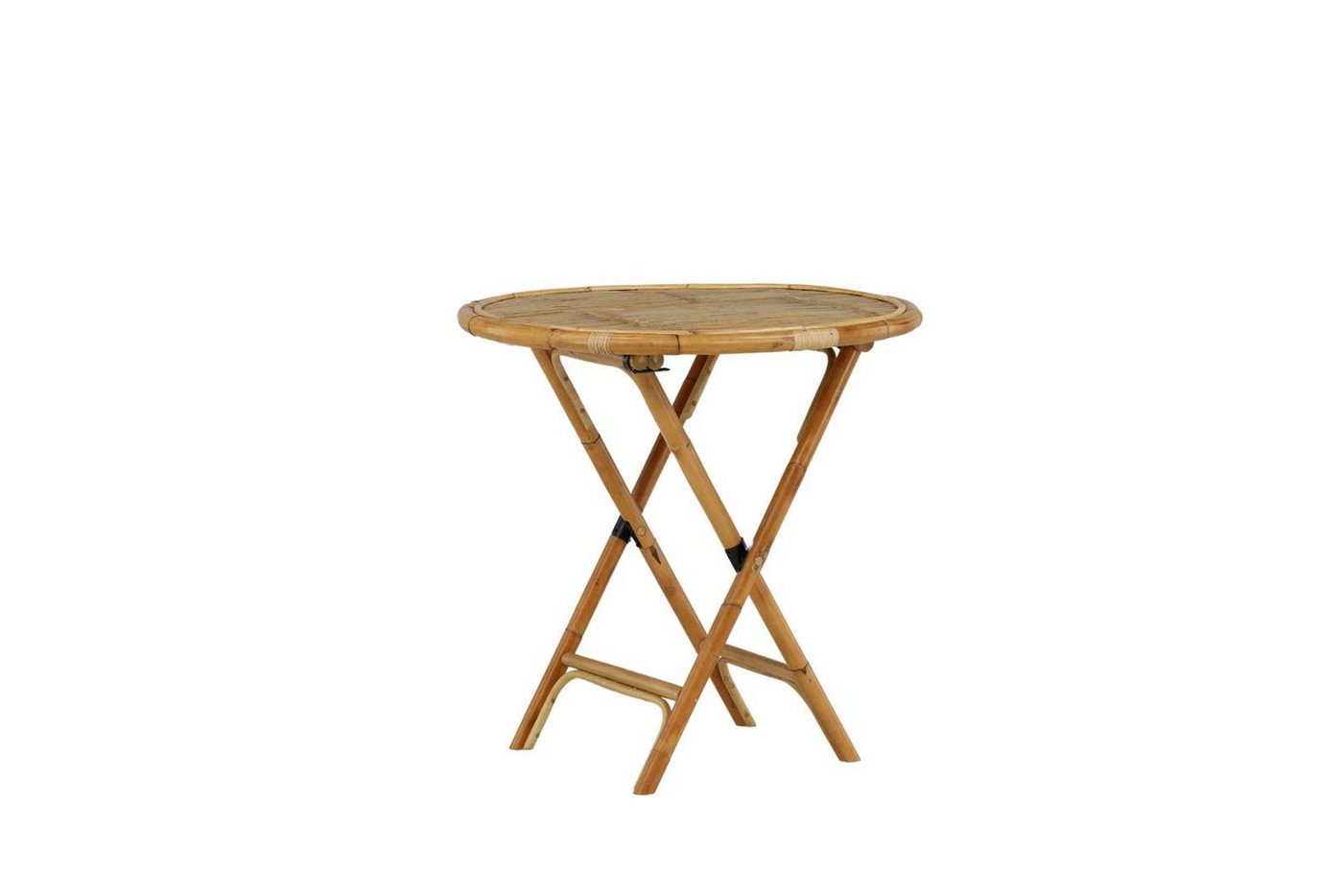 ebuy24 Bistrotisch Cane Cafétisch Ø90cm Natur. (1-St) von ebuy24