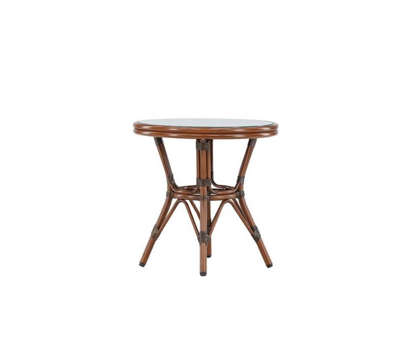 ebuy24 Bistrotisch Sagres Cafétisch Ø60cm braun. von ebuy24