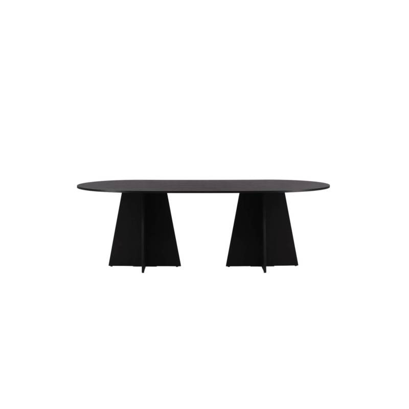 ebuy24 Bootcut Esstisch 115x230cm Schwarz von ebuy24