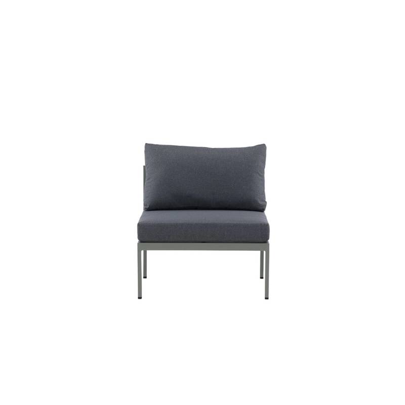 ebuy24 Copacabana Gartensofa Mittelsegment Khaki Sitzhöhe cm 30 Sitzbreite cm 65 Sitztiefe cm 65 von ebuy24