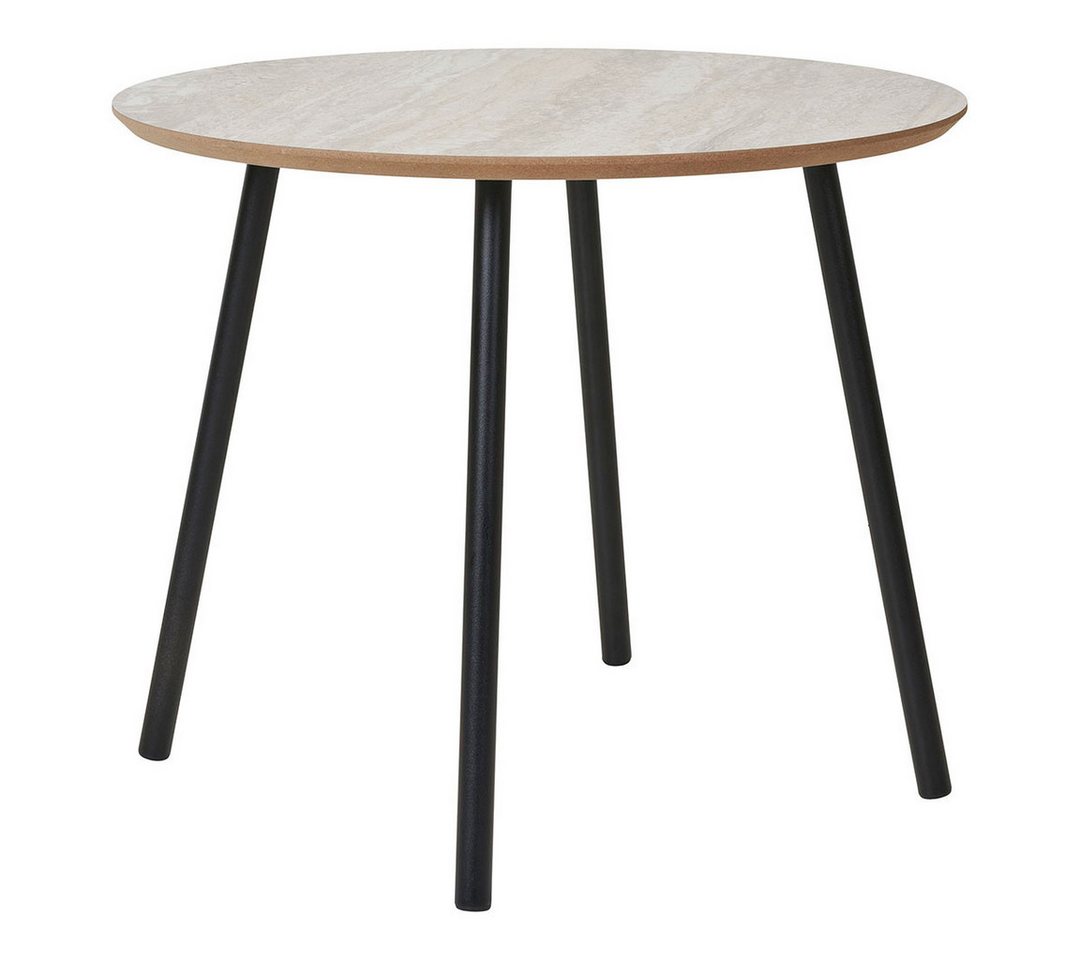 ebuy24 Couchtisch Aalst Couchtisch Beige Travertin Dekor. von ebuy24