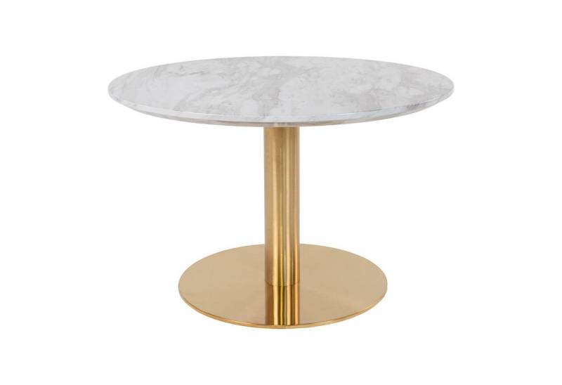 ebuy24 Couchtisch Bologna Couchtisch Ø70 cm Marmoroptik, Messingbein ebuy24 Couchtisch Bologna Couchtisch Ø70 cm Marmoroptik, Messingbein von ebuy24