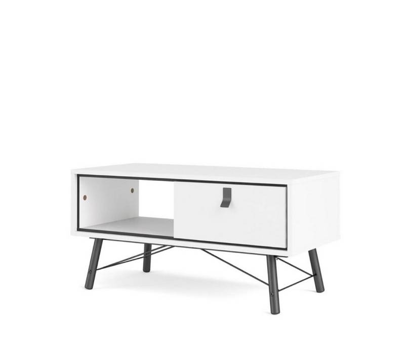 ebuy24 Couchtisch Rye Couchtisch 1 Schublade mattweiss. von ebuy24