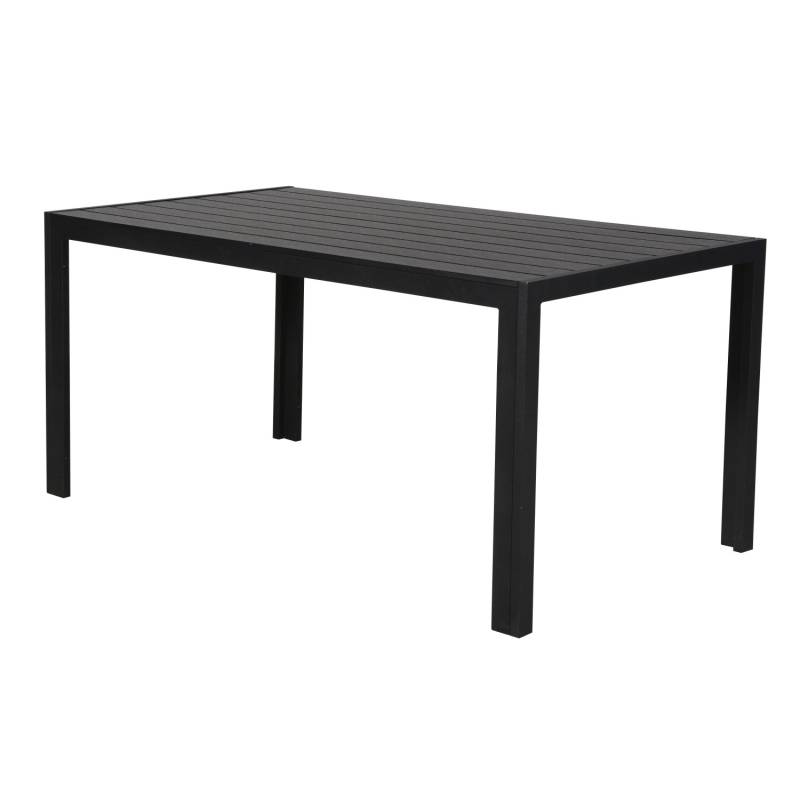 ebuy24 Cult Gartentisch 150 cm Schwarz Schwarz von ebuy24