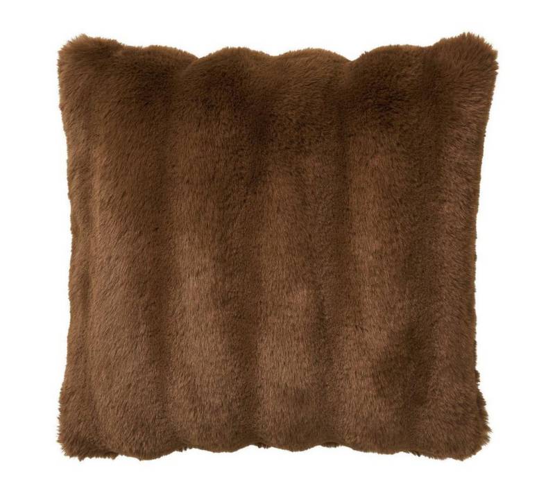 ebuy24 Dekokissen Lærke Dekokissen 45×45cm Kunstfell braun. von ebuy24
