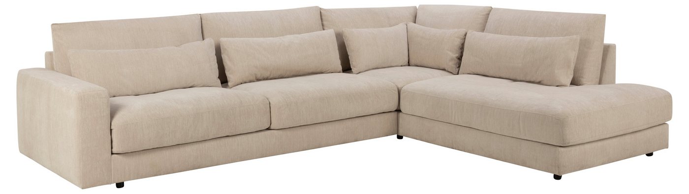 ebuy24 Ecksofa Marstrand Ecksofa .//Creme//Rechtsgewendet von ebuy24